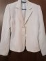 Ново бяло вталено сако, М, снимка 1 - Сака - 40486328