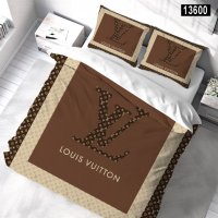 Луксозен Спален Комплект Louis Vuitton  код 21, снимка 1 - Спално бельо - 32439810