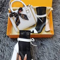 Дамски летни боти и чанта Louis Vuitton код 182, снимка 1 - Дамски боти - 33559463