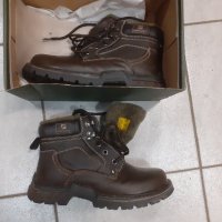  Мъжки обувки,боти от естествена кожа , размер 41, снимка 1 - Маратонки - 43059994