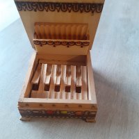 Ретро Кутия табакера за цигари, снимка 2 - Антикварни и старинни предмети - 43179414