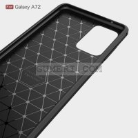 Samsung Galaxy A72 (5G) Карбонов Удароустойчив Гръб, снимка 2 - Калъфи, кейсове - 32469652