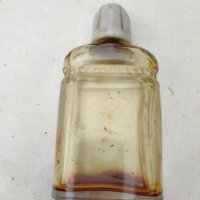 Старо парфюмено шише Арт Деко празно, снимка 4 - Антикварни и старинни предмети - 43223727