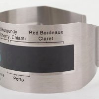 Пръстен-термометър за вино марка Utilinox , снимка 2 - Други - 28097101