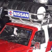 Nissan Patrol 1.43 Scale. Ixo/Altaya. Datsun/Nissan Assistance ( 1991). Top top rare  model., снимка 6 - Колекции - 43942108