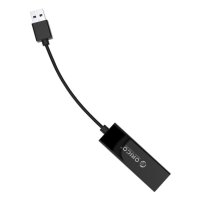 Orico адаптер USB to LAN 100Mbps black - UTJ-U2, снимка 2 - Мрежови адаптери - 43204714