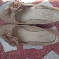 Велурени обувки Deichmann, снимка 1 - Дамски ежедневни обувки - 27088287