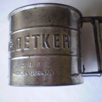 Метално домакинско  сито DR .DETKER made in Germaniy, снимка 1 - Други ценни предмети - 43360774
