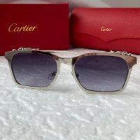 Cartier 2021 дамски слънчеви очила тип котка, снимка 4 - Слънчеви и диоптрични очила - 34665094