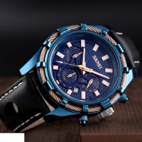 Луксозен часовник Skmei, снимка 6 - Мъжки - 27252608