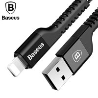 BASEUS кабел еластичен 1м - Type-C USB спирала, iPhone pins, снимка 2 - USB кабели - 28530794
