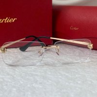 Cartier унисекс прозрачни слънчеви диоптрични рамки очила за компютър, снимка 10 - Слънчеви и диоптрични очила - 39000263