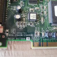 PCI SCSI Ultra Wide Controller Card Adaptec AHA-2940UW, снимка 6 - Други - 32378905