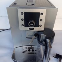 Продавам кафемашини внос от Германия робот пълен автоат  DELONGHI PERFEKTA CAPPUCCINO с кана, снимка 2 - Кафемашини - 27506063