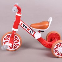 ✨Мултифункционално метално колело 3в1 - триколка с педали, триколка за бутане и колело за баланс, снимка 2 - Детски велосипеди, триколки и коли - 37416368