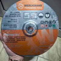 Комплект дискове за ъглошлайф-230х22.23мм.-6бр.,метал,камък-Werckmann, снимка 3 - Други инструменти - 43793719
