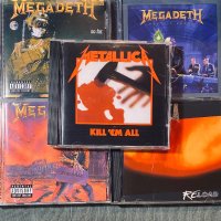 Megadeth,Metallica , снимка 1 - CD дискове - 44117134
