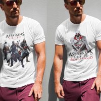 Геимърски тениски Assassin's Creed Мъжки Дамски и детски, снимка 1 - Тениски - 31503923