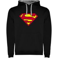 Нов мъжки суичър в черен цвят Супермен (SuperMan), снимка 1 - Суичъри - 44042867