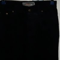 Дамски черни джинси тип Чарли, размер XS, снимка 3 - Дънки - 43553290