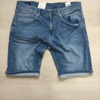 Мъжки къси дънки Pepe Jeans размер 36, снимка 2 - Къси панталони - 43894356