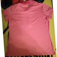 Оригинална розова блуза Адидас Клима размер М, снимка 2 - Тениски - 32587869