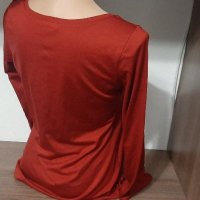 Дамска Блуза Hema цвят Бордо, снимка 4 - Блузи с дълъг ръкав и пуловери - 38938576