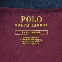 POLO Ralph Lauren Sweatshirt оригинално горнище L памучен суичър, снимка 4 - Суичъри - 43967173
