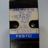 Пневматичен разпределител Festo MF, MCH, MFH , снимка 7 - Резервни части за машини - 32250175