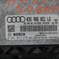 Моторен компютър Audi A3 8P (2003-2008г.) 03G 906 021 LG / 03G906021LG / 0281013276 / 0 281 013 276, снимка 2 - Части - 34643570