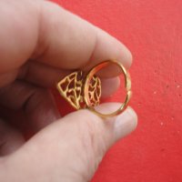Страхотен позлатен пръстен Lina с камъни, снимка 4 - Пръстени - 43926290