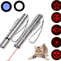 Акумулаторна играчка за котка, лазерна писалка, червена светлина, снимка 2 - Друга електроника - 40139179