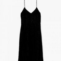 Дамска черна рокля Н&М , снимка 1 - Рокли - 36747188