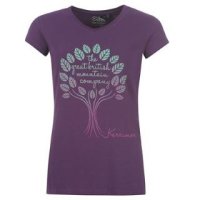 Дамска тениска Karrimor Organic T-Shirt,израбона от лека и дишаща материя, снимка 4 - Тениски - 43747877