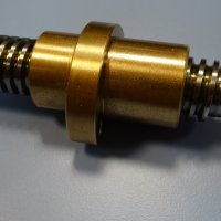 винт с гайка за фреза Deckel FP1 за ос Z screw with nut Z Deckel FP1, снимка 11 - Резервни части за машини - 38645855