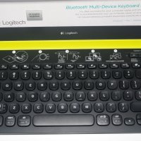 Logitech K480 - Безжична BlueTooth клавиатура за Смартфон,таблет,компютър,PC,BT,К480, снимка 2 - Клавиатури и мишки - 44036809