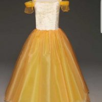 Разкошна рокля на Спящата красавица или Бел+ подарък коронка , снимка 6 - Детски рокли и поли - 28305758
