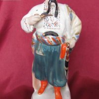 Стара Порцеланова Фигура-Руски Атаман маркирана, снимка 1 - Антикварни и старинни предмети - 27195925