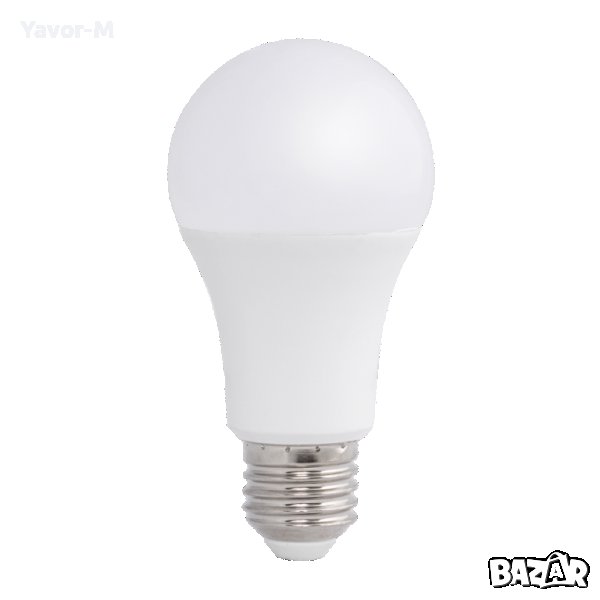 LED Лампа, Крушка, 14W, E27, 3000K, 220-240V AC, Топла светлина, Ultralux - LBL142730, снимка 1