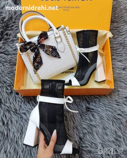 Дамски летни боти и чанта Louis Vuitton код 182, снимка 1