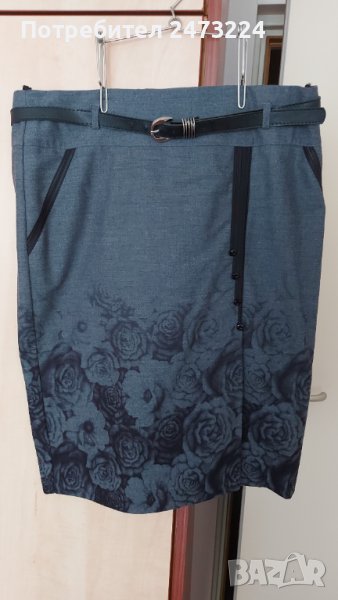 Дамска офис пола и една кожена пола, снимка 1