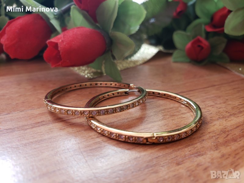 Обеци с камъни, снимка 1