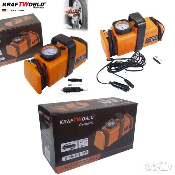 Компресор за гуми 220V/24V, снимка 1