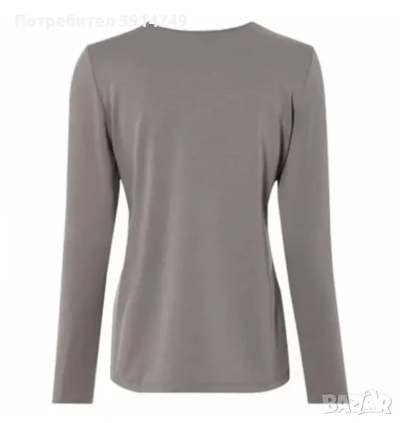 Дамска блуза (термоблуза) с ватирана вътрешност, много топла, мека, лека спортна / домашна, L, НОВА, снимка 1