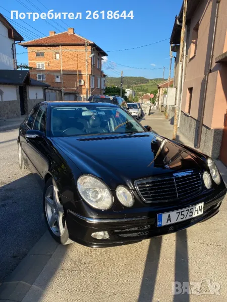 Mercedes E320 бензин/газ, снимка 1