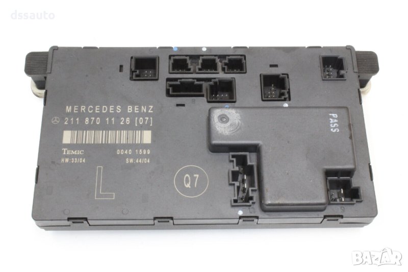 Модул предна лява врата Mercedes W211 2118701126 TEMIC 00401599, снимка 1