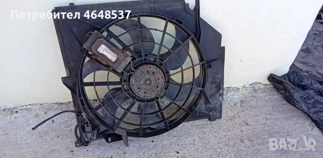 Перка охлаждане за BMW E46 1.8дизел 116к.с 2004г , снимка 1