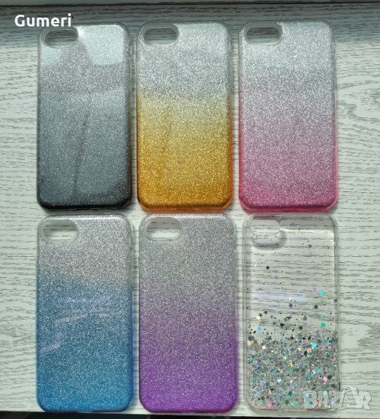 Apple iPhone SE 2020 / iPhone 7 / 8 Силиконов гръб с брокат, снимка 1