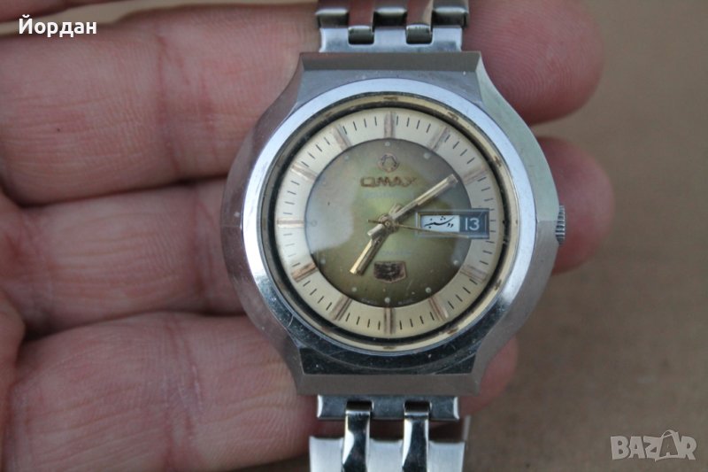 Швейцарски мъжки часовник ''Omax'' 25 камъка, снимка 1