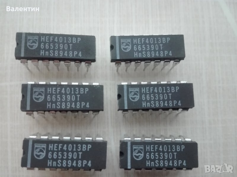 HEF4013BP - CMOS интегрална схема, PHILIPS, снимка 1